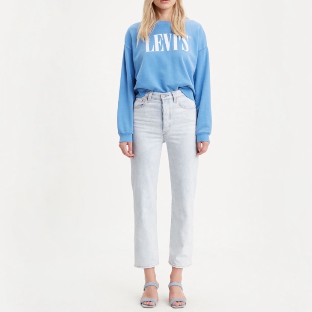 Ribcage straight angle jeans